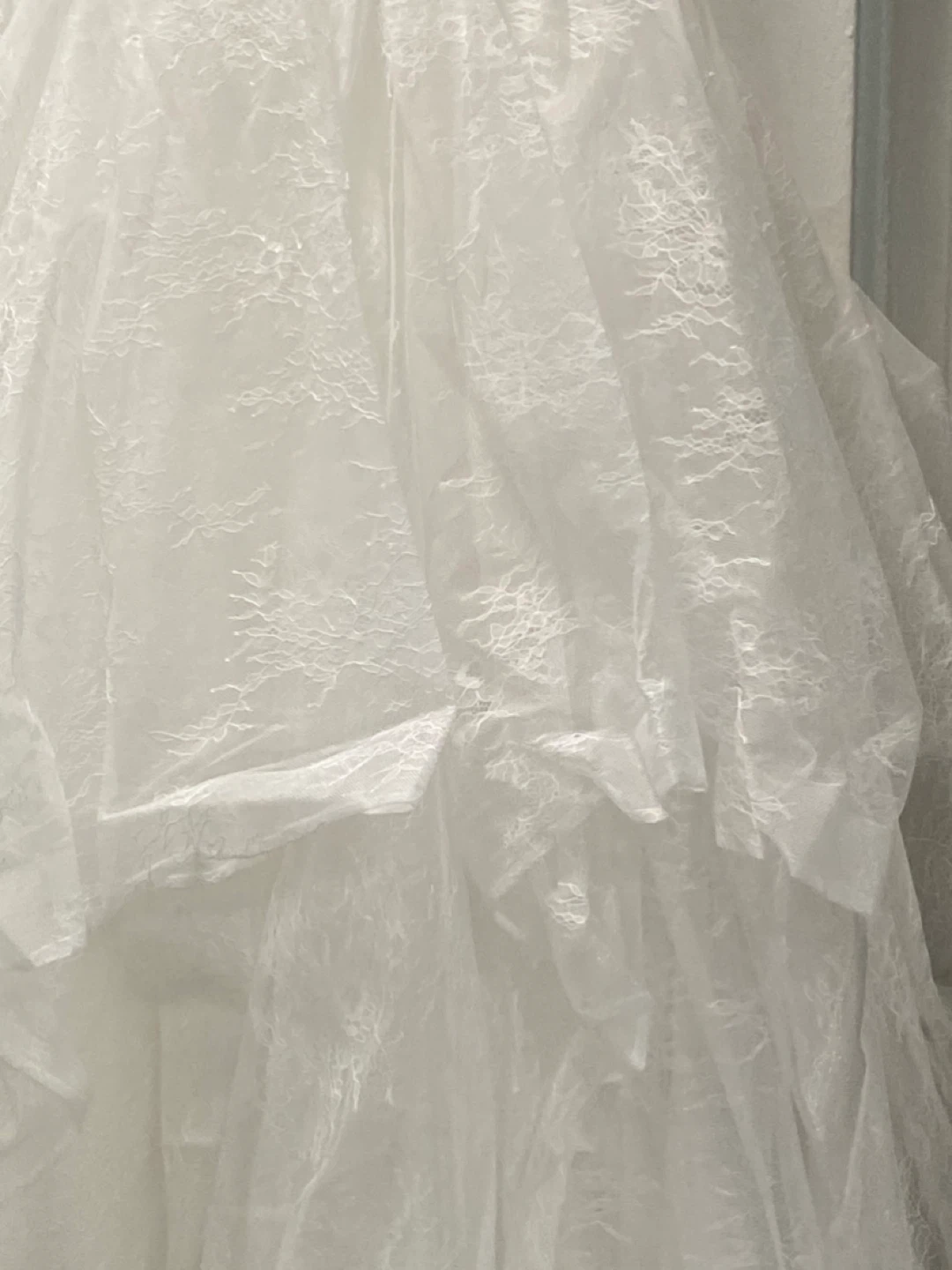 🏈White Lace Wedding Dress - photo 3