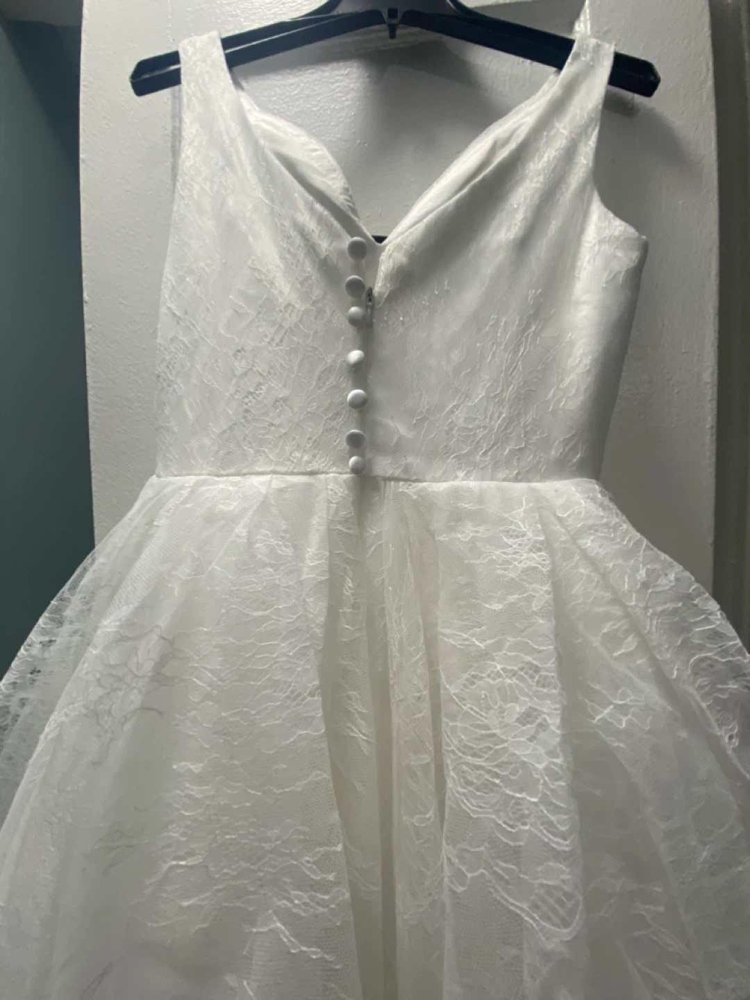 🏈White Lace Wedding Dress - photo 2