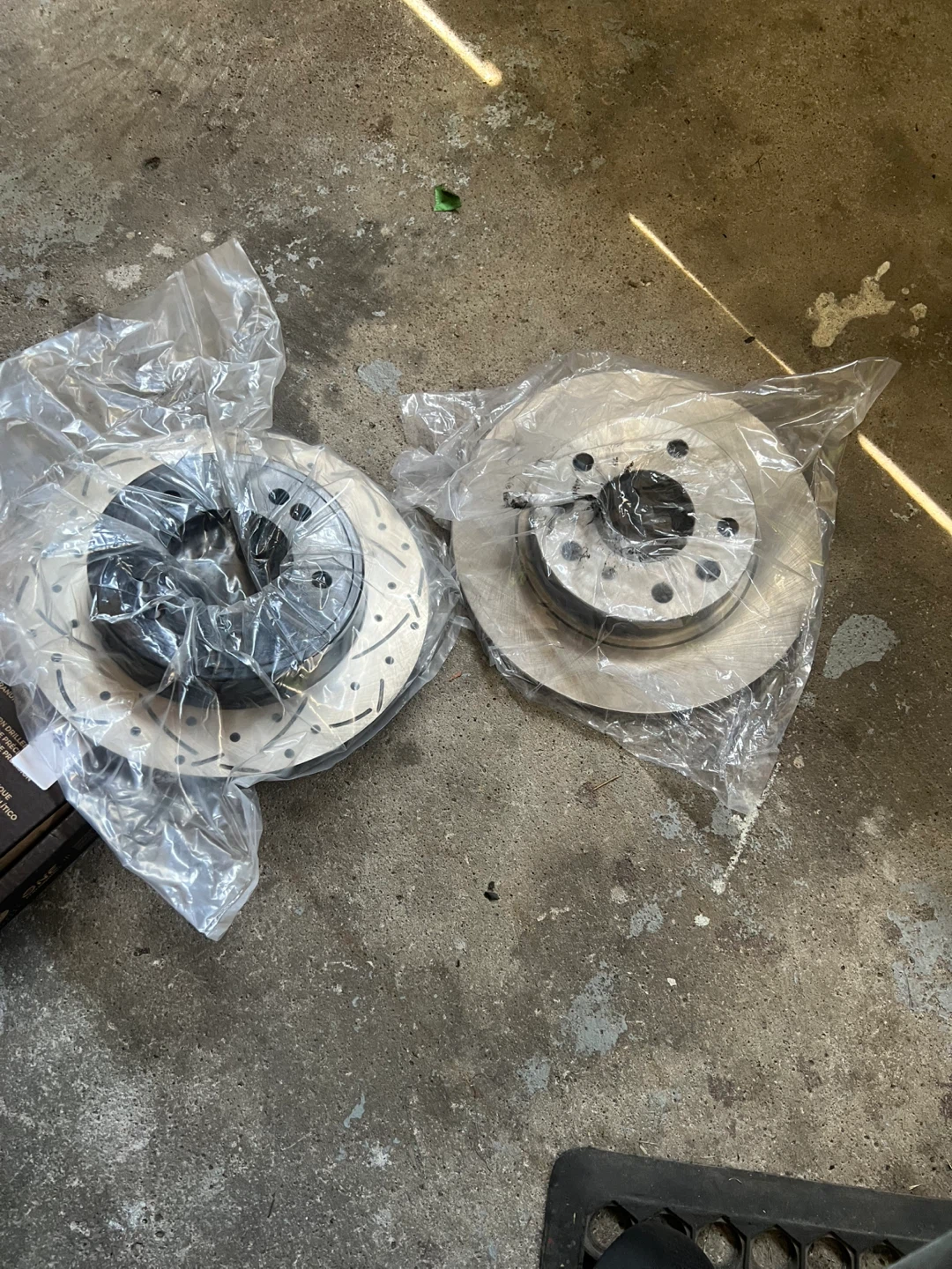2 Car rotor DS One Performance Drilled & Slotted Brake Rotor - photo 2