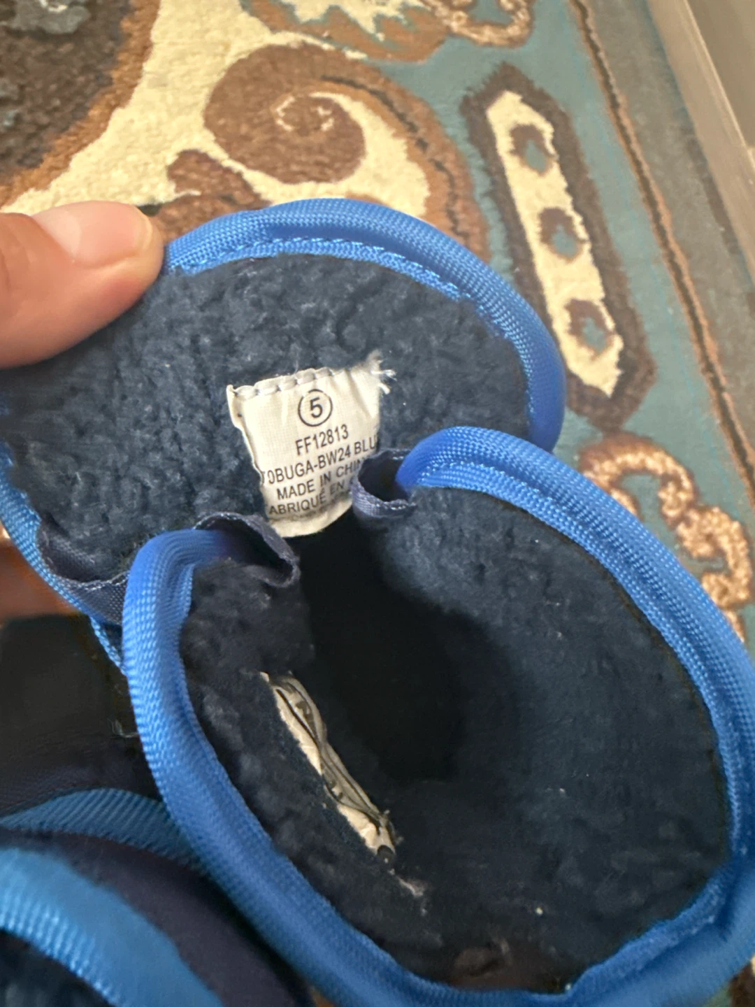 Toddler Winter Boots - Blue - Size 5 - photo 3