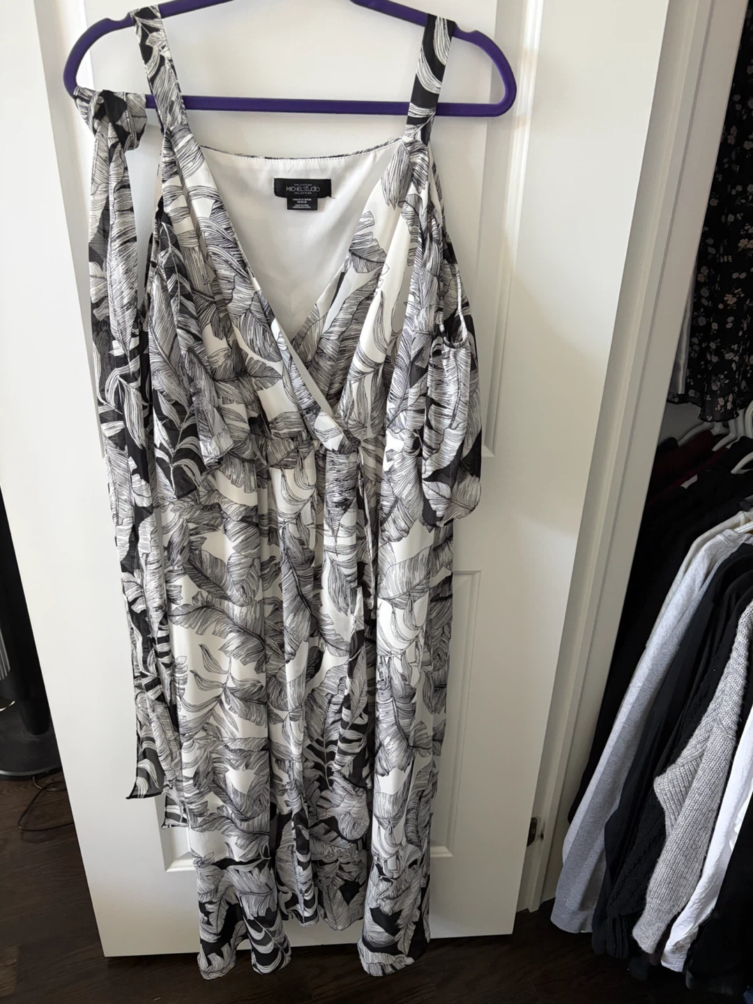 Black and White Maxi Dress