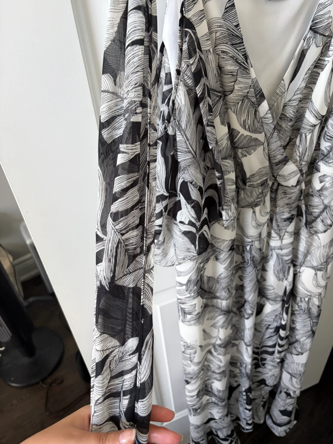 Black and White Maxi Dress - photo 2