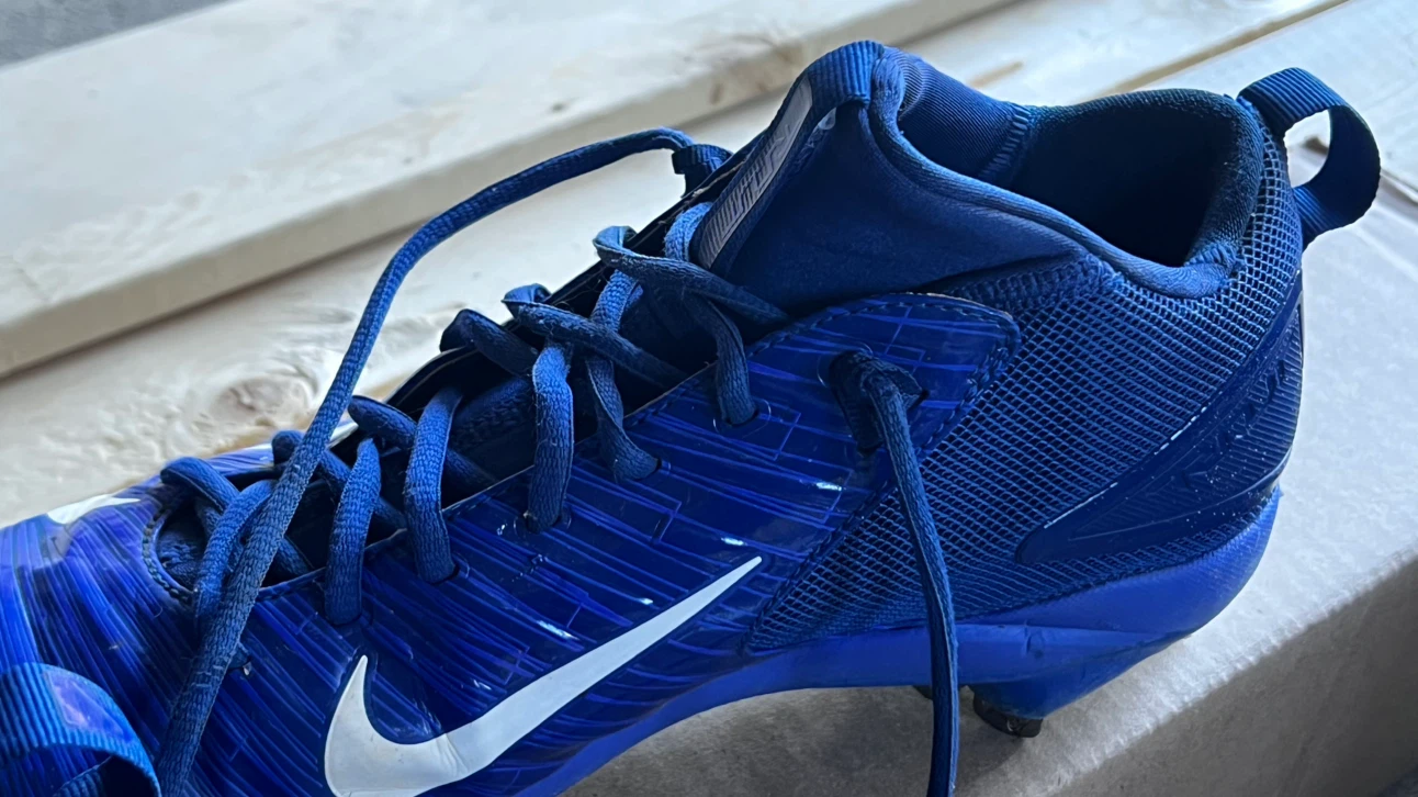 Blue Nike Baseball Cleats size 11.5