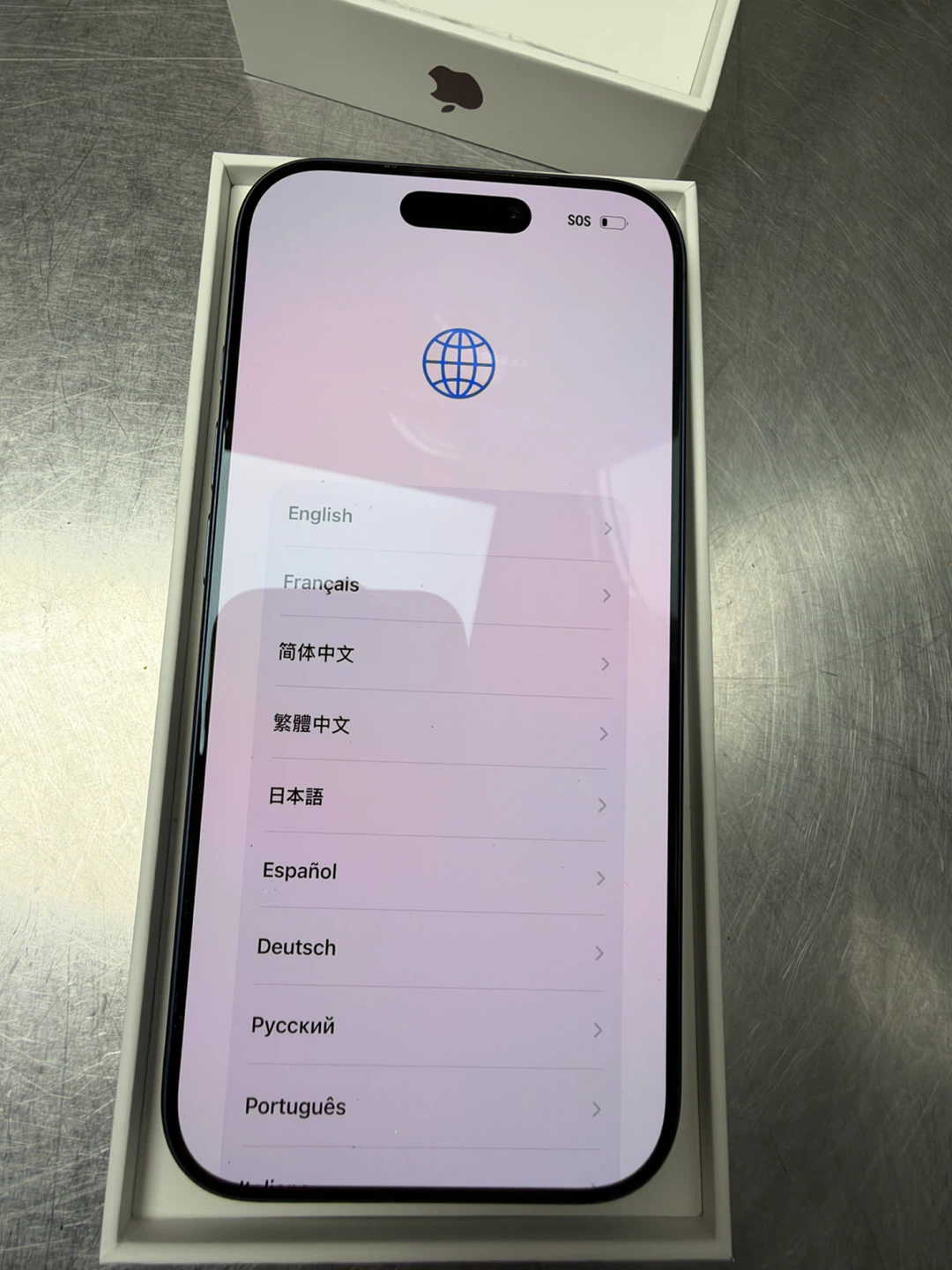 Apple iPhone 17 Pro 256GB Blue Titanium
