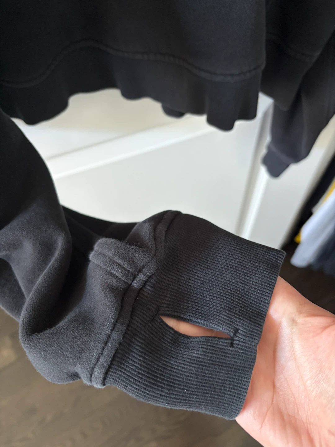 Lululemon Black Half-Zip Scuba Hoodie - photo 3
