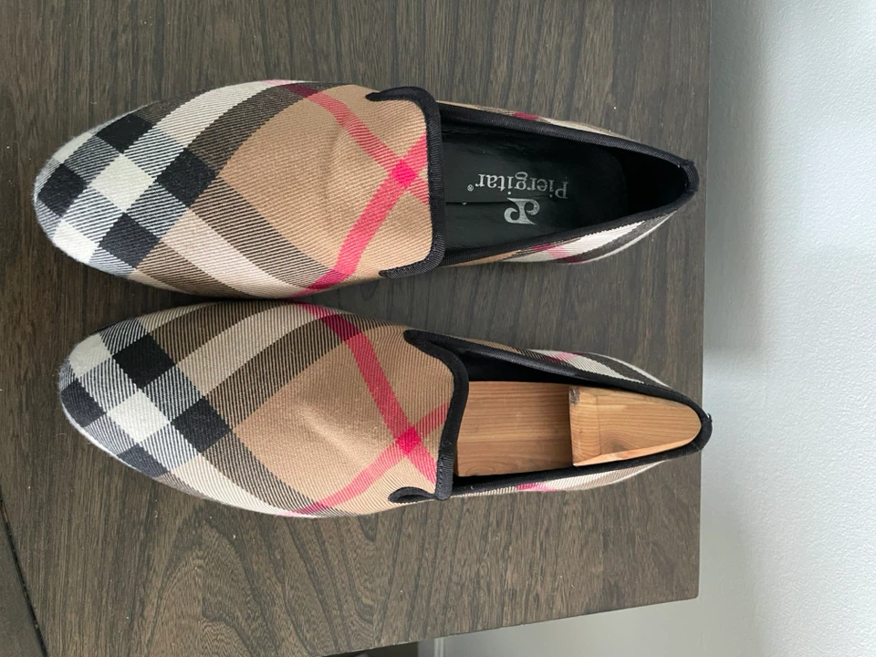Piergitar Plaid Slip-On Shoes - photo 2