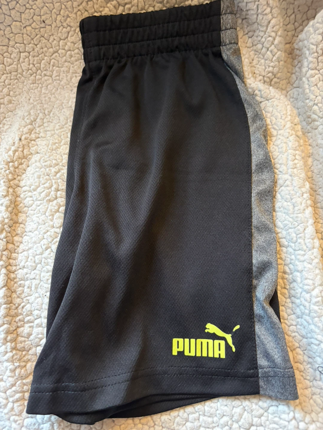 Puma Athletic Shorts Black and Gray - photo 3
