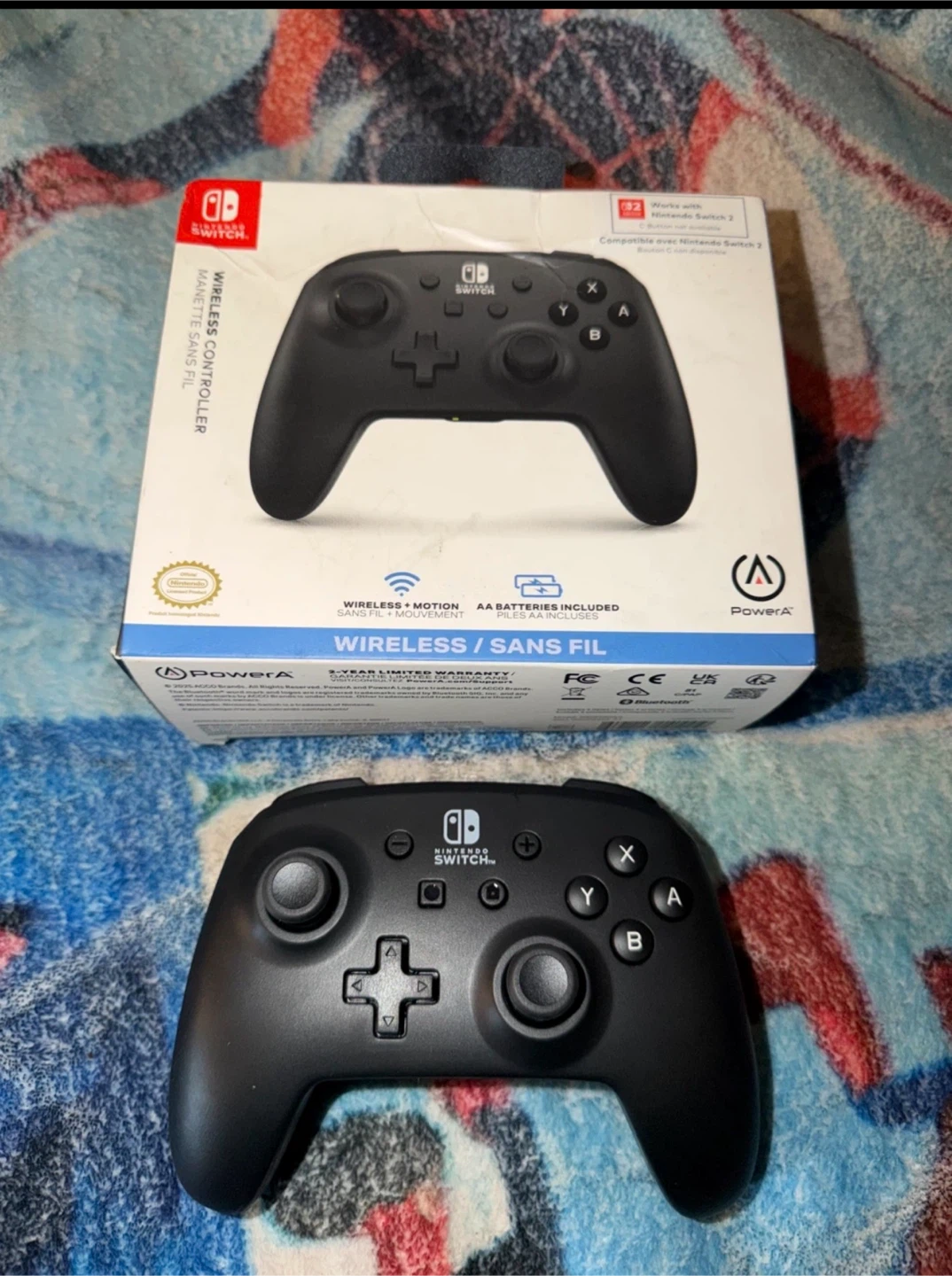 PowerA Wireless Controller for Nintendo Switch 🏈