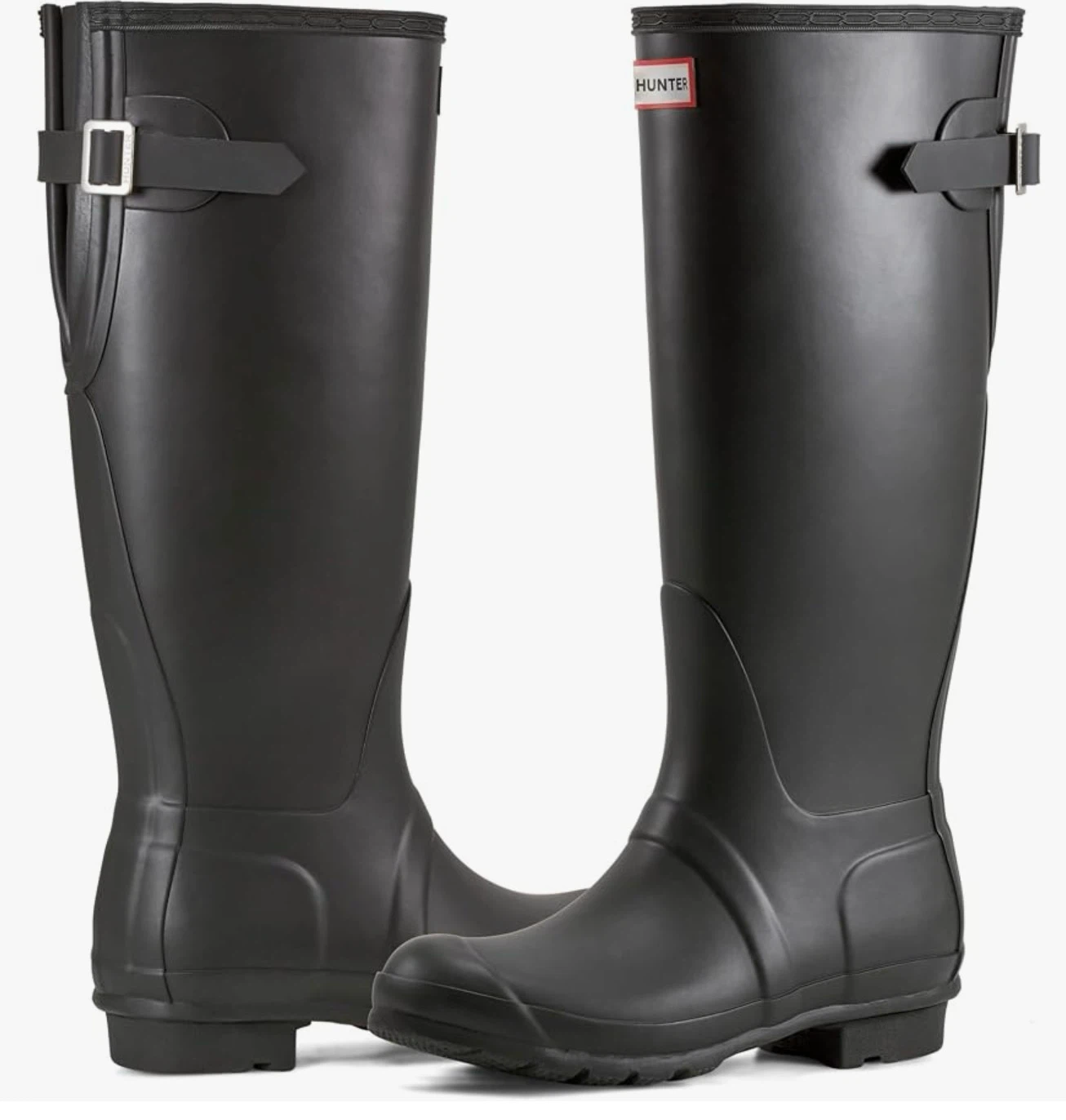 Hunter Original Tall Adjustable Boots Black