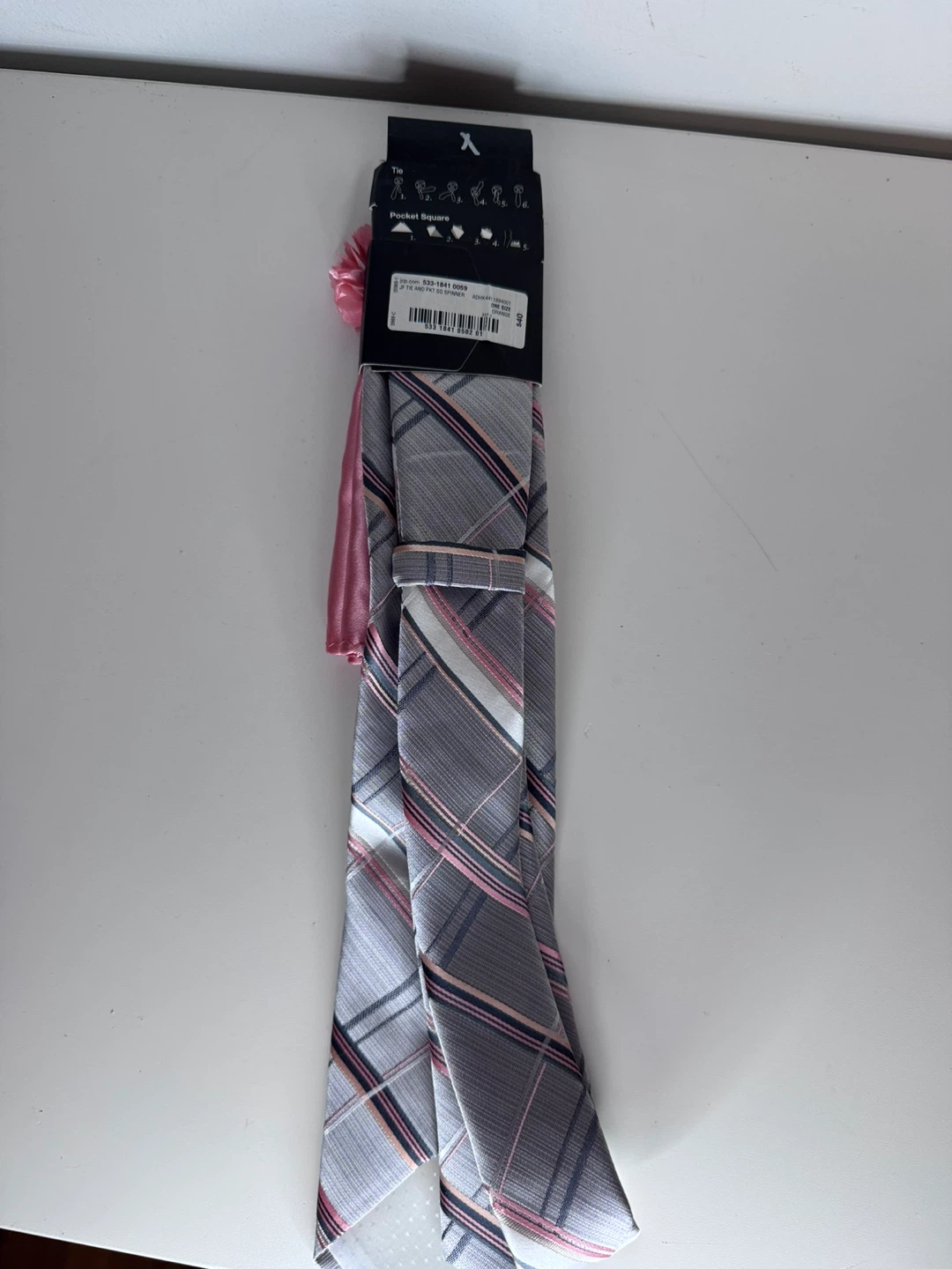 J.Ferrar Tie, Pocket Square, and Lapel Pin Set - photo 3