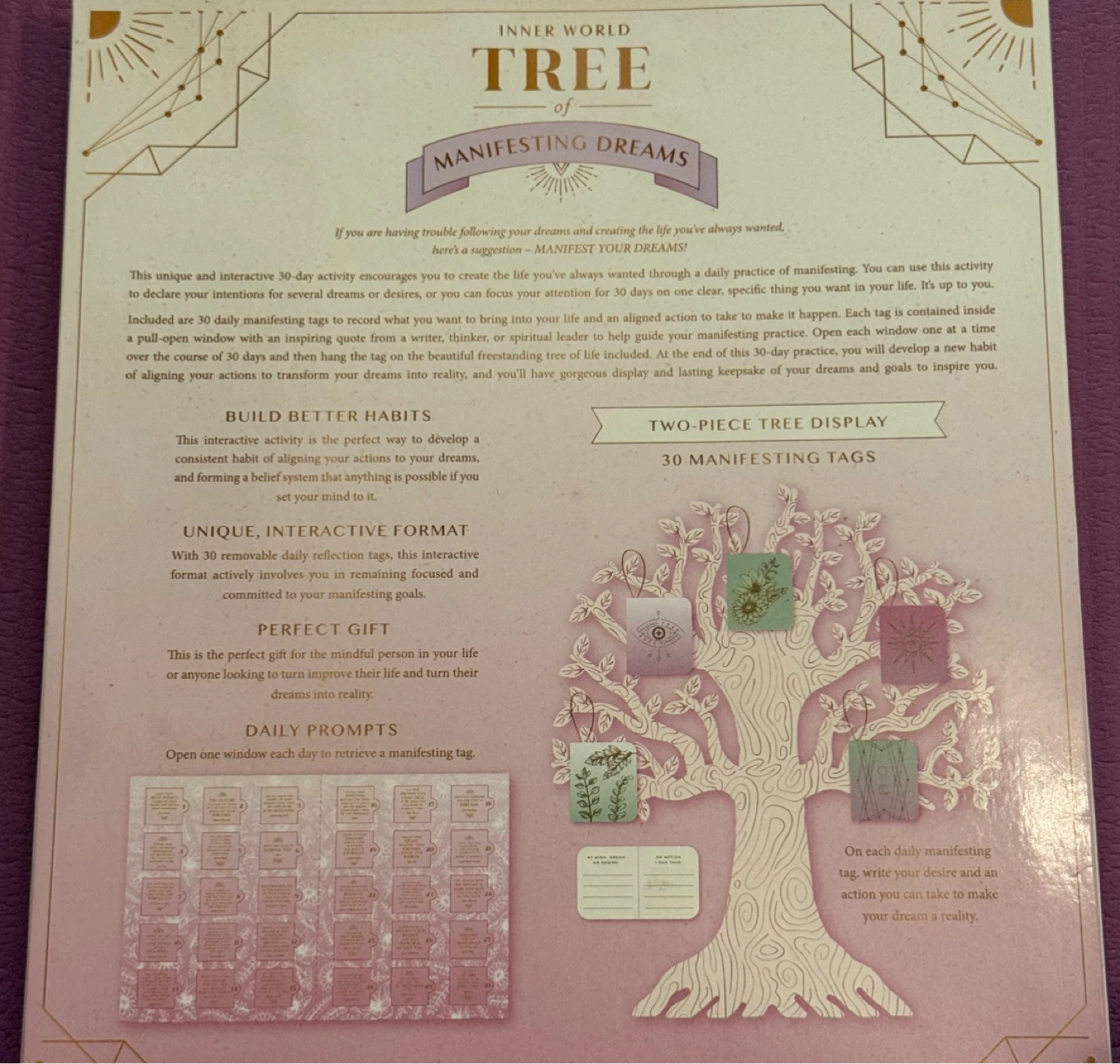 🏈Inner World Tree of Manifesting Dreams 30-Day Activity - photo 3