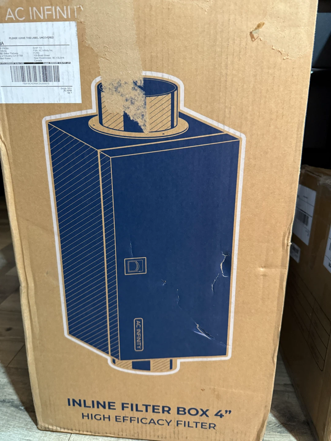 AC Infinity Filter Box 4” - photo 4