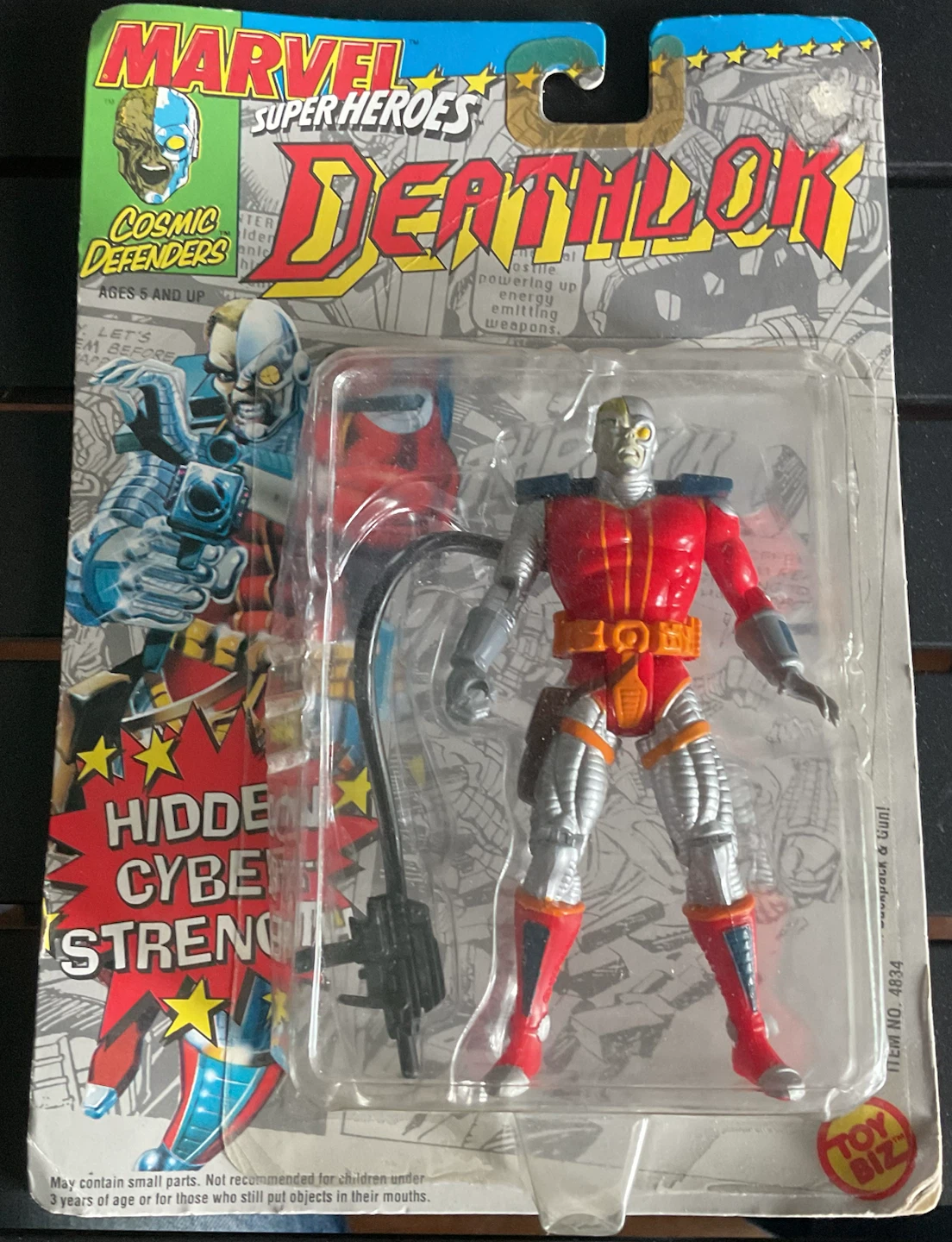 1991 Marvel Super Heroes Deathlok Action Figure