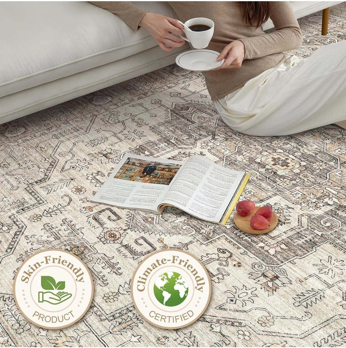 8x10 Machine Washable Area Rug - photo 5
