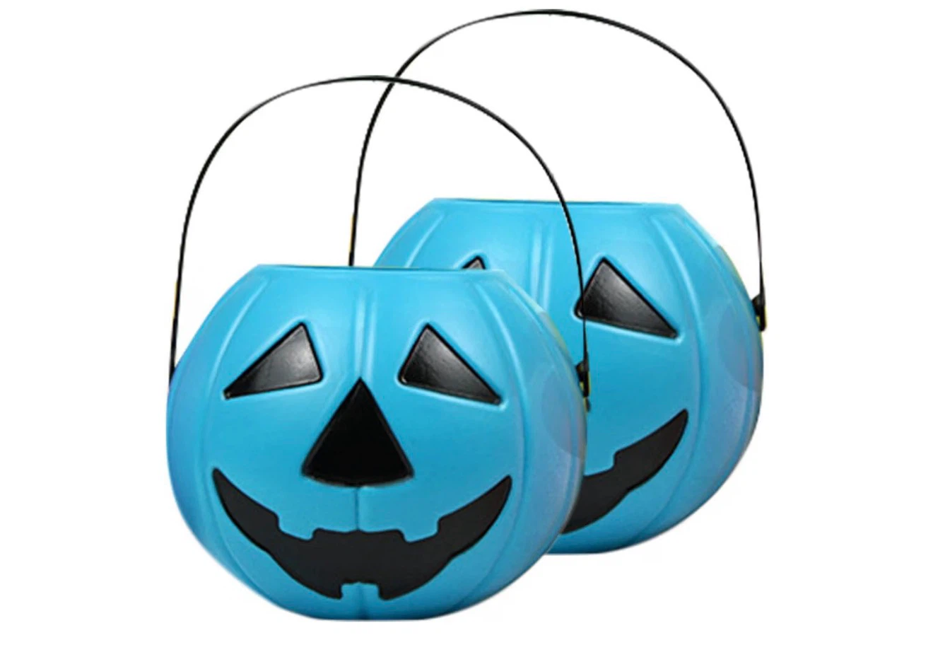 New Blue Halloween Pumpkin Candy Buckets