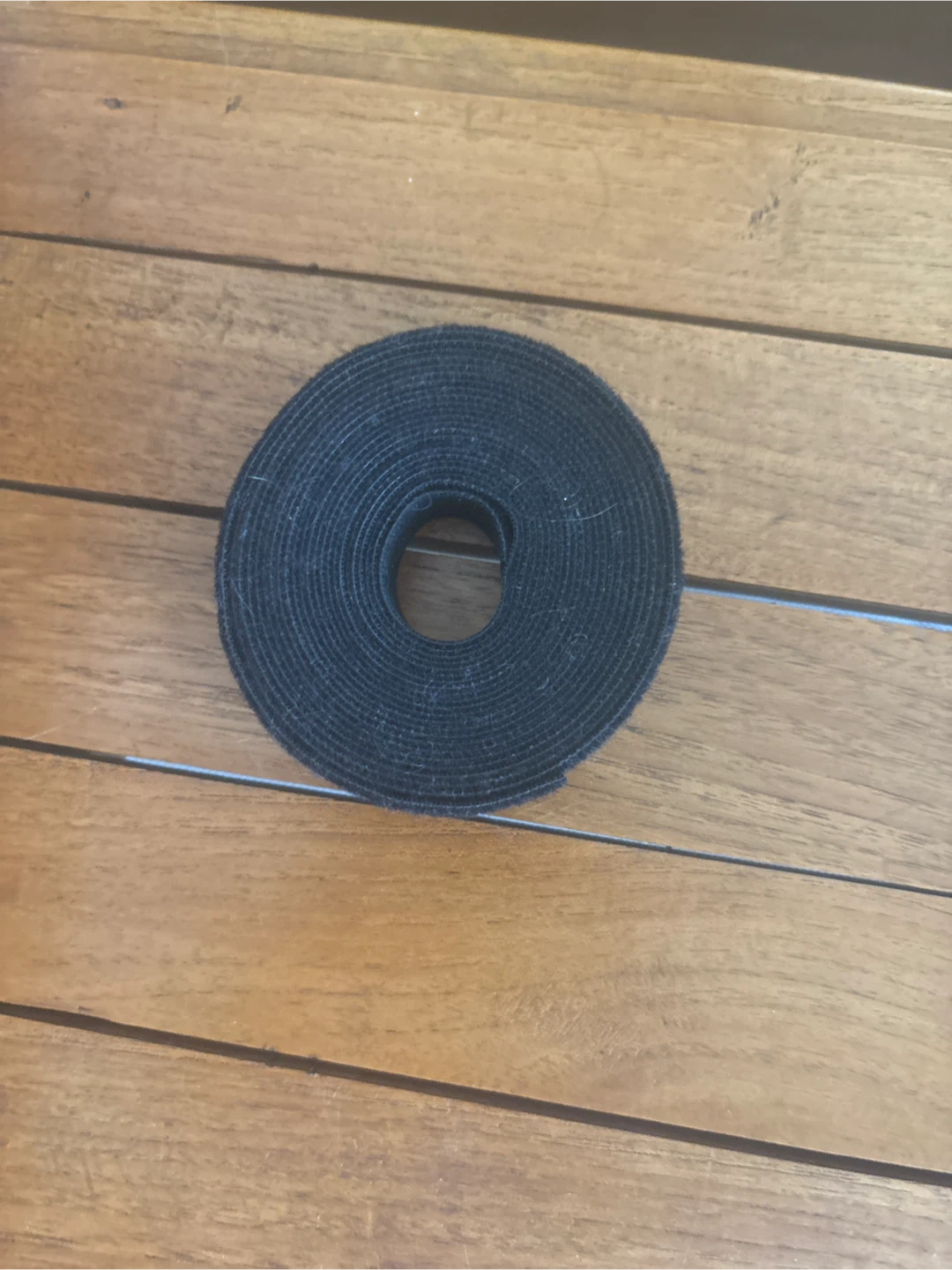 Black Velcro Hook and Loop Tape Roll
