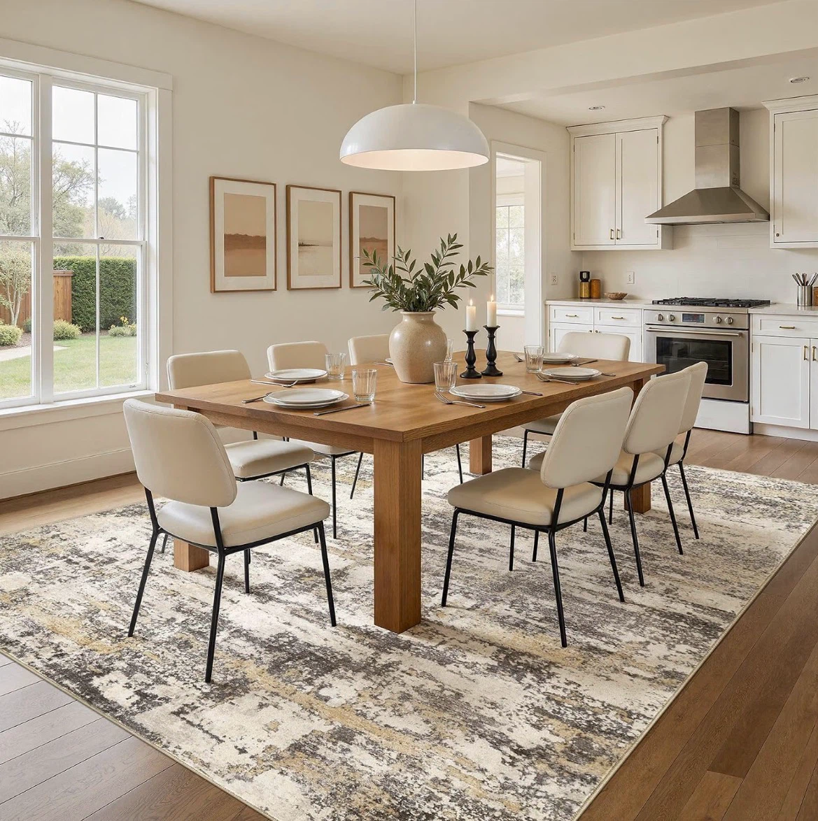 Elegant Area Rug, 6'x9' - photo 4