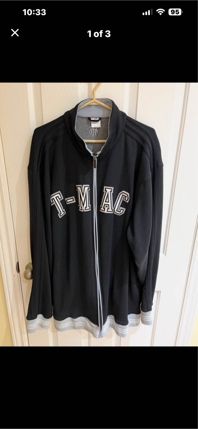 Adidas T-Mac Basketball Track Jacket