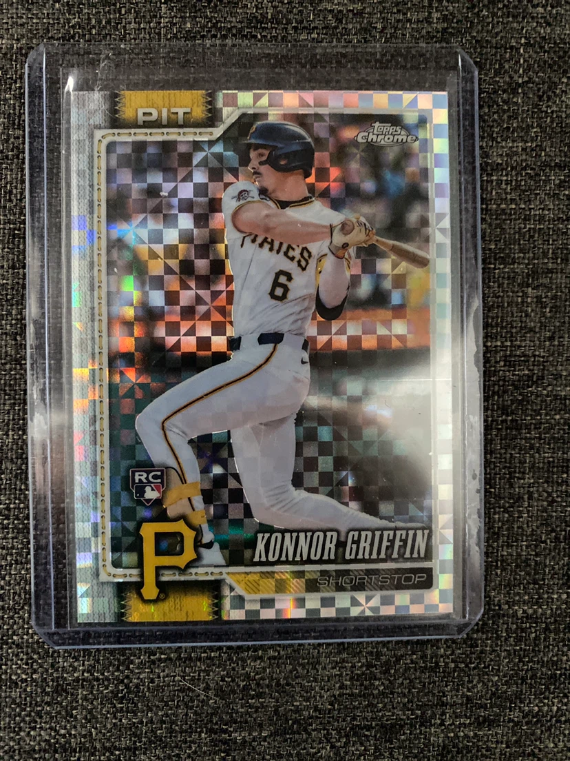 2026 Topps Chrome Konnor Griffin Rookie Card