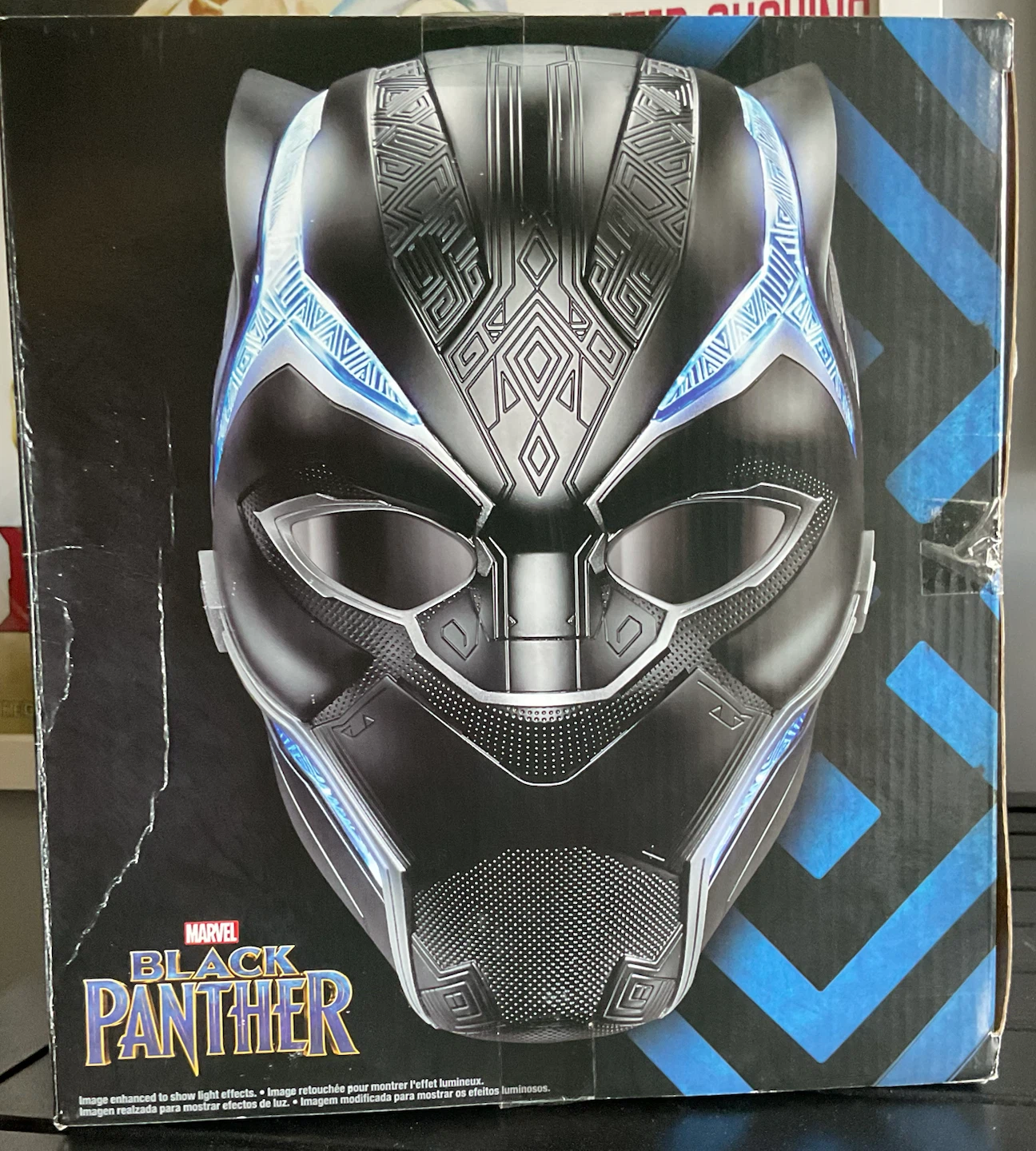 2018 Marvel Legends Black Panther Electronic Helmet - photo 2