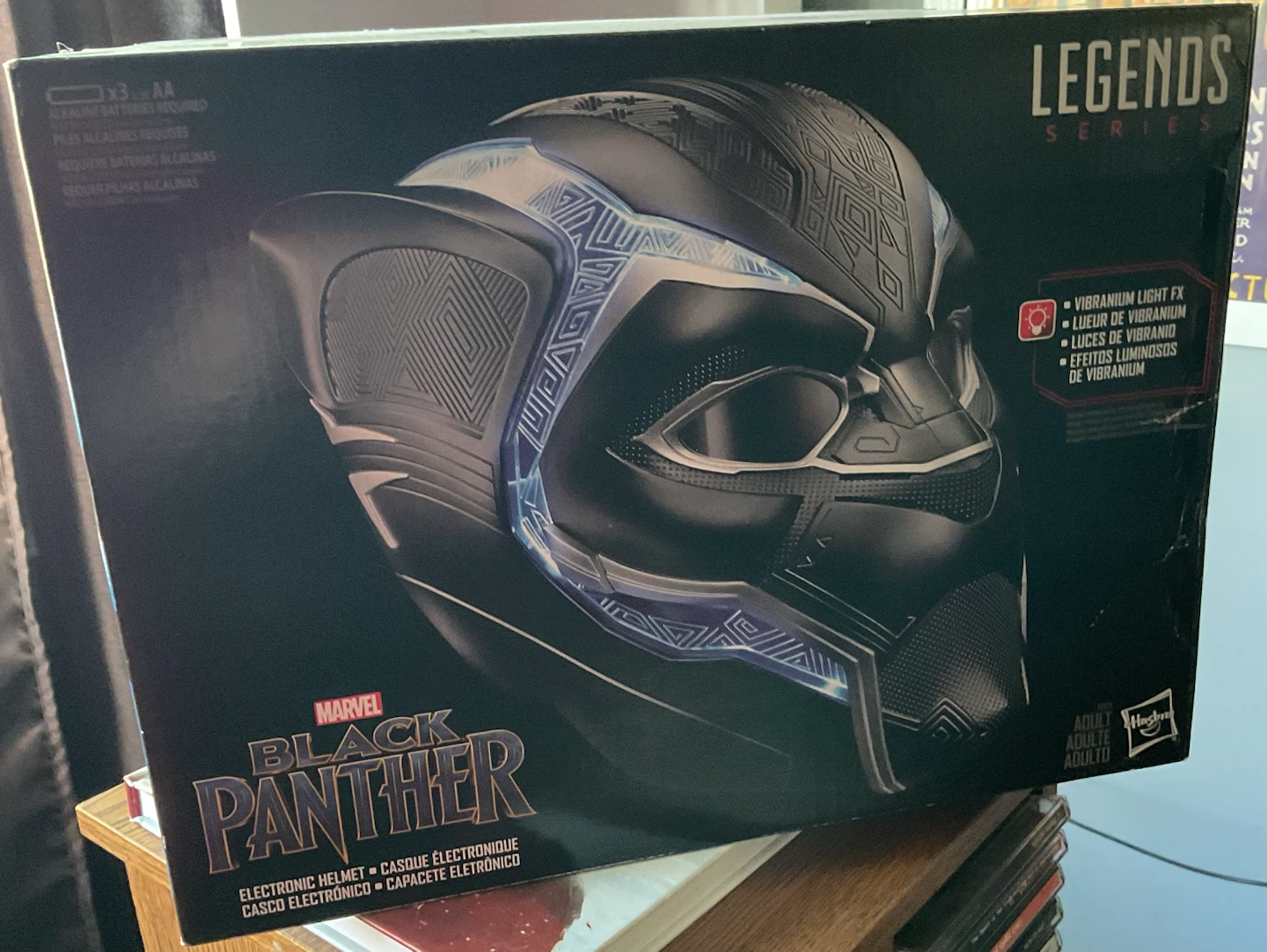 2018 Marvel Legends Black Panther Electronic Helmet - photo 5