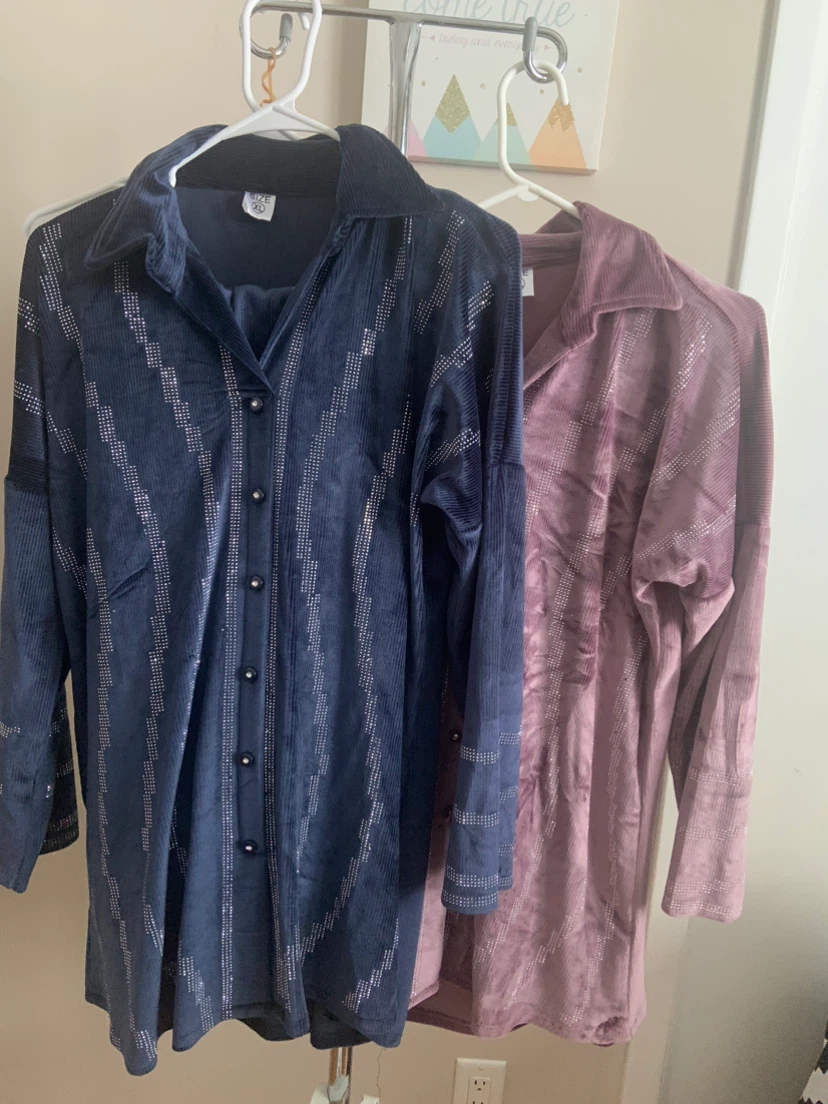 🏈 Two-Piece Corduroy Sets - Size L 🏈
