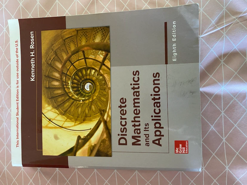 🏈 Discrete Mathematics and Its Applications 8th Ed