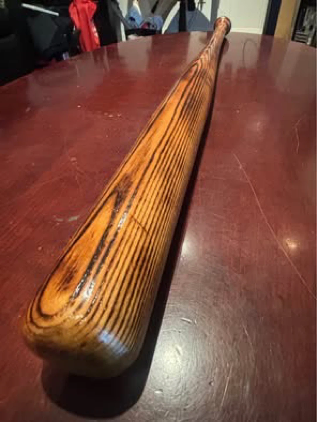Custom finished Wooden baseball bat
