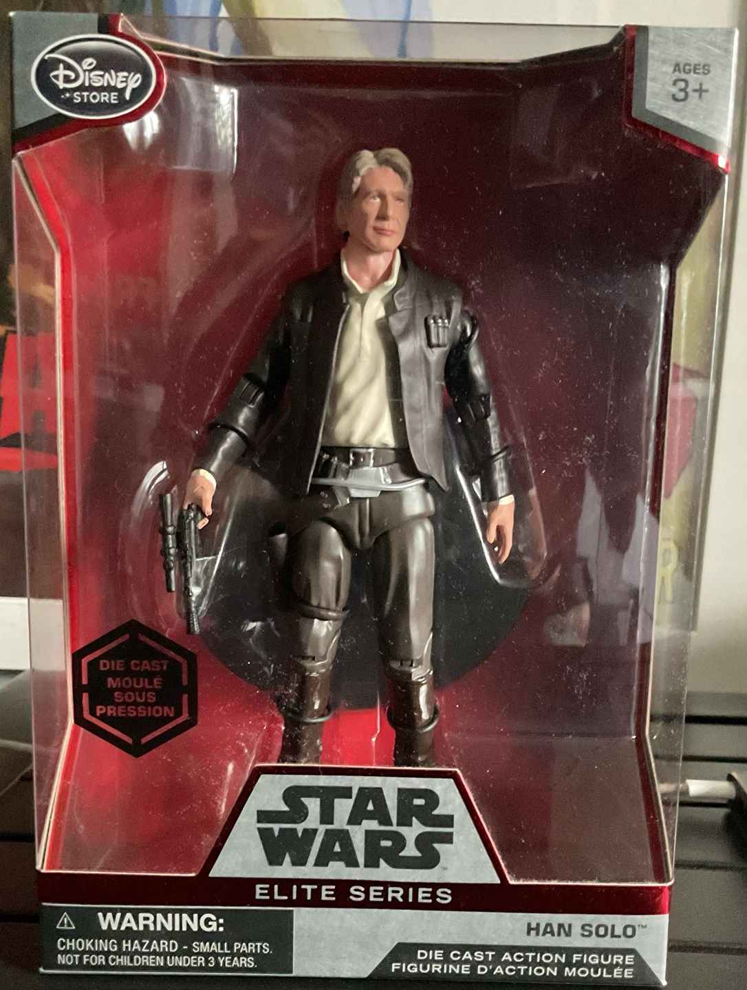 Star Wars Elite Series Han Solo Die Cast Figure