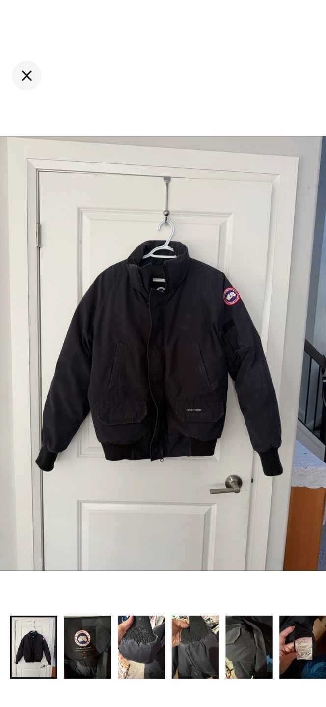 Canada Goose Chilliwack Bomber Jacket Black