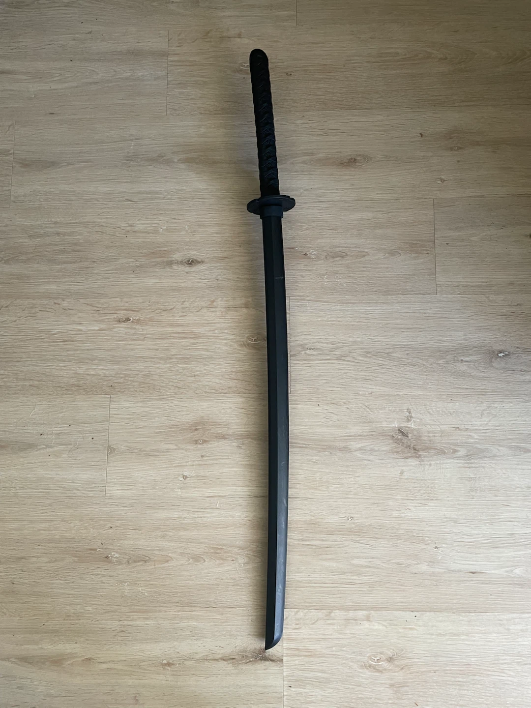Black Katana Practice Sword