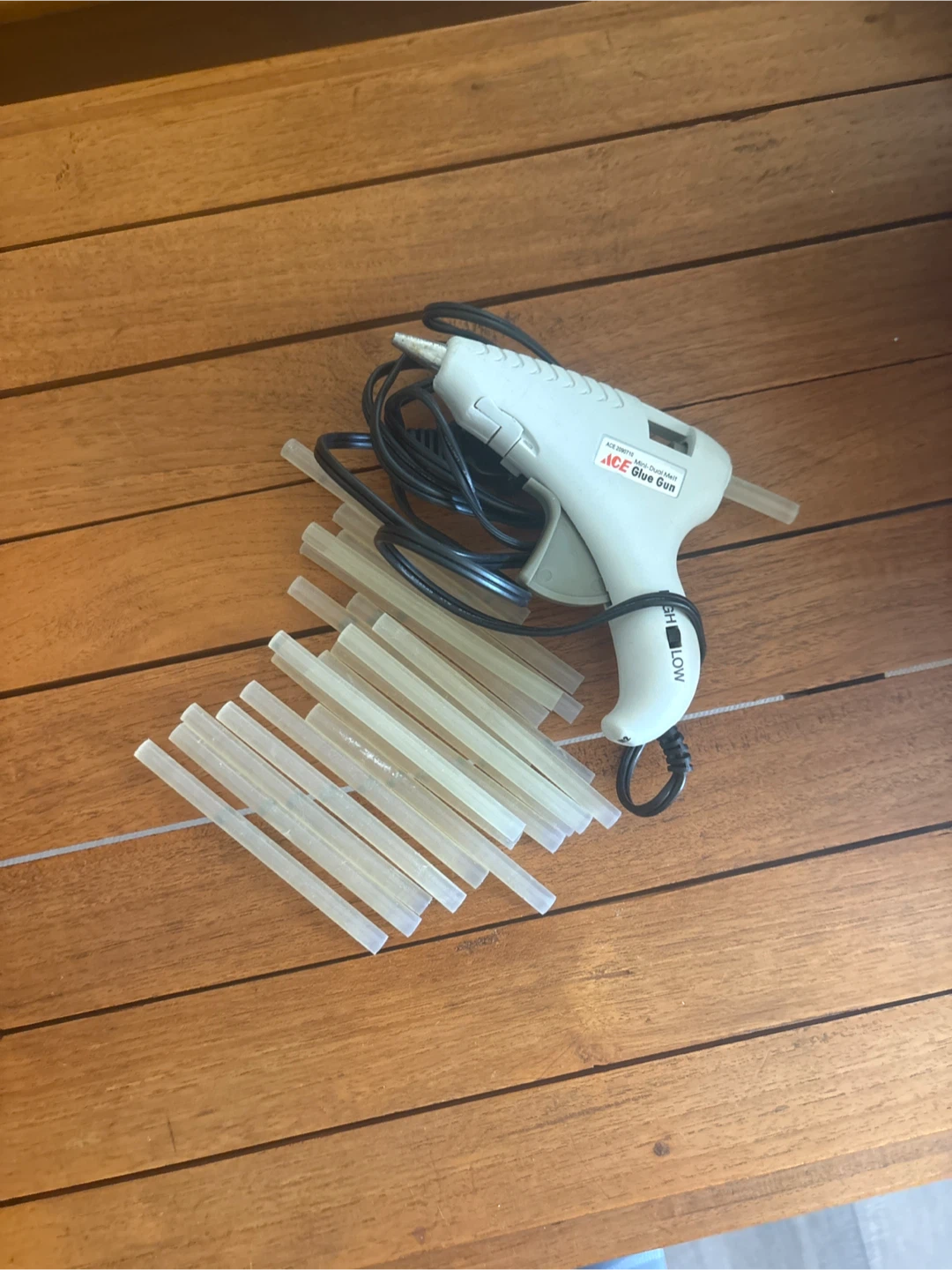 Ace Hardware Mini-Dual Melt Glue Gun with Glue Sticks