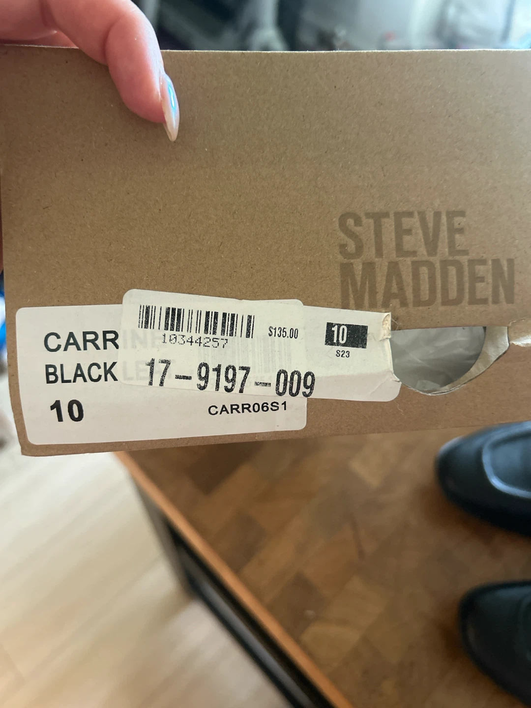 Steve Madden Carrine leather Loafers - Black Size 10 - photo 4