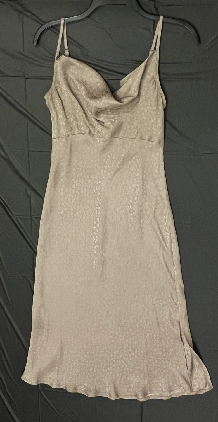 Stella & Julie Champagne Slip Dress - photo 3