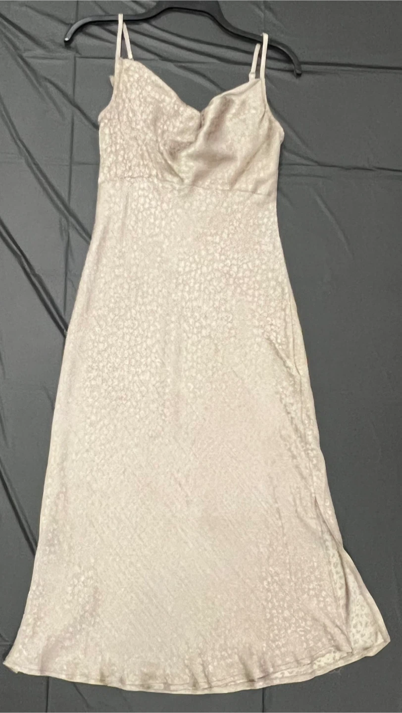 Stella & Julie Champagne Slip Dress - photo 4