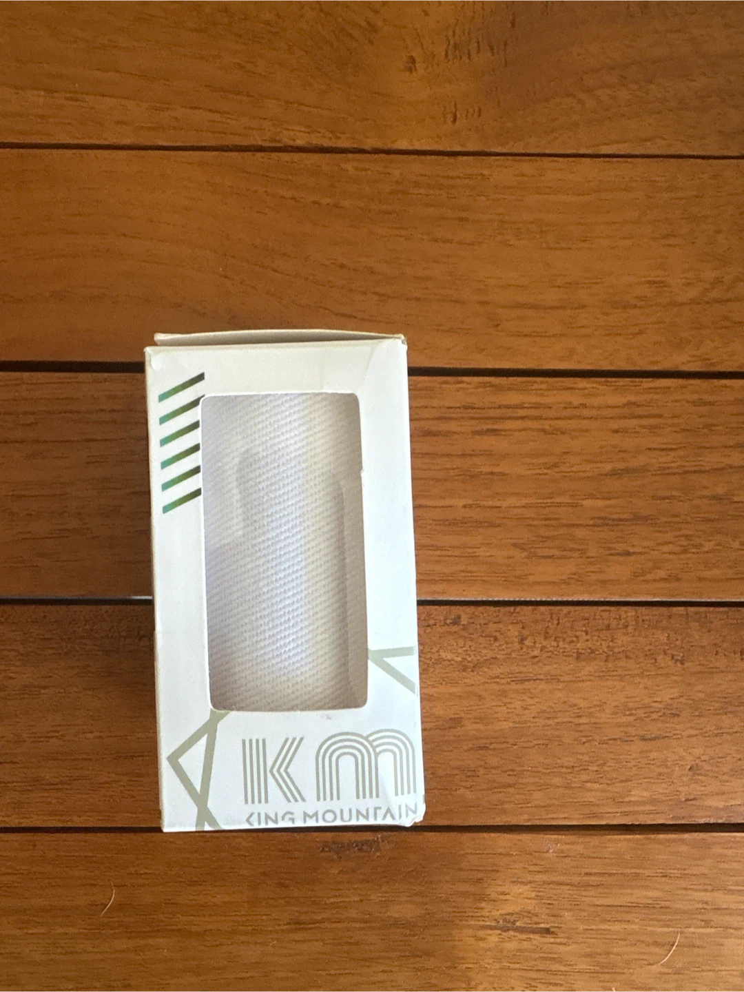 King Mountain White Cotton Fabric Repair Patch - photo 3