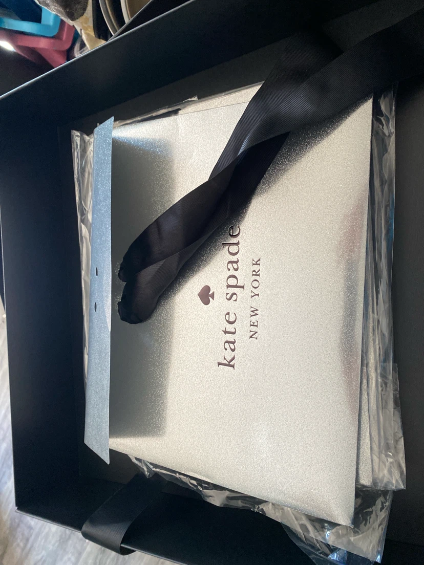 Kate Spade New York Glitter Gift Bag