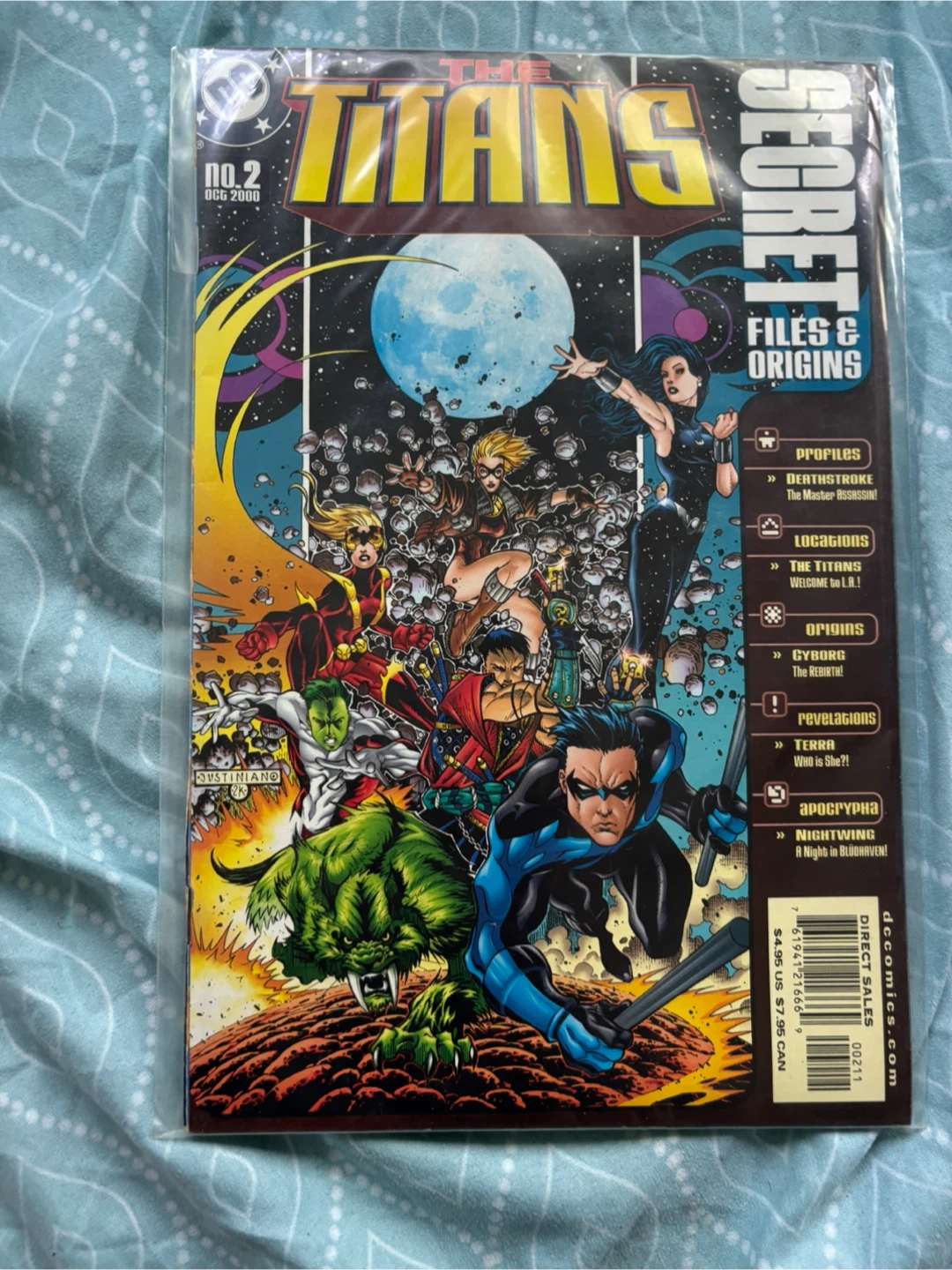 DC New Teen Titans #3 and Titans Secret Files #2 - photo 2
