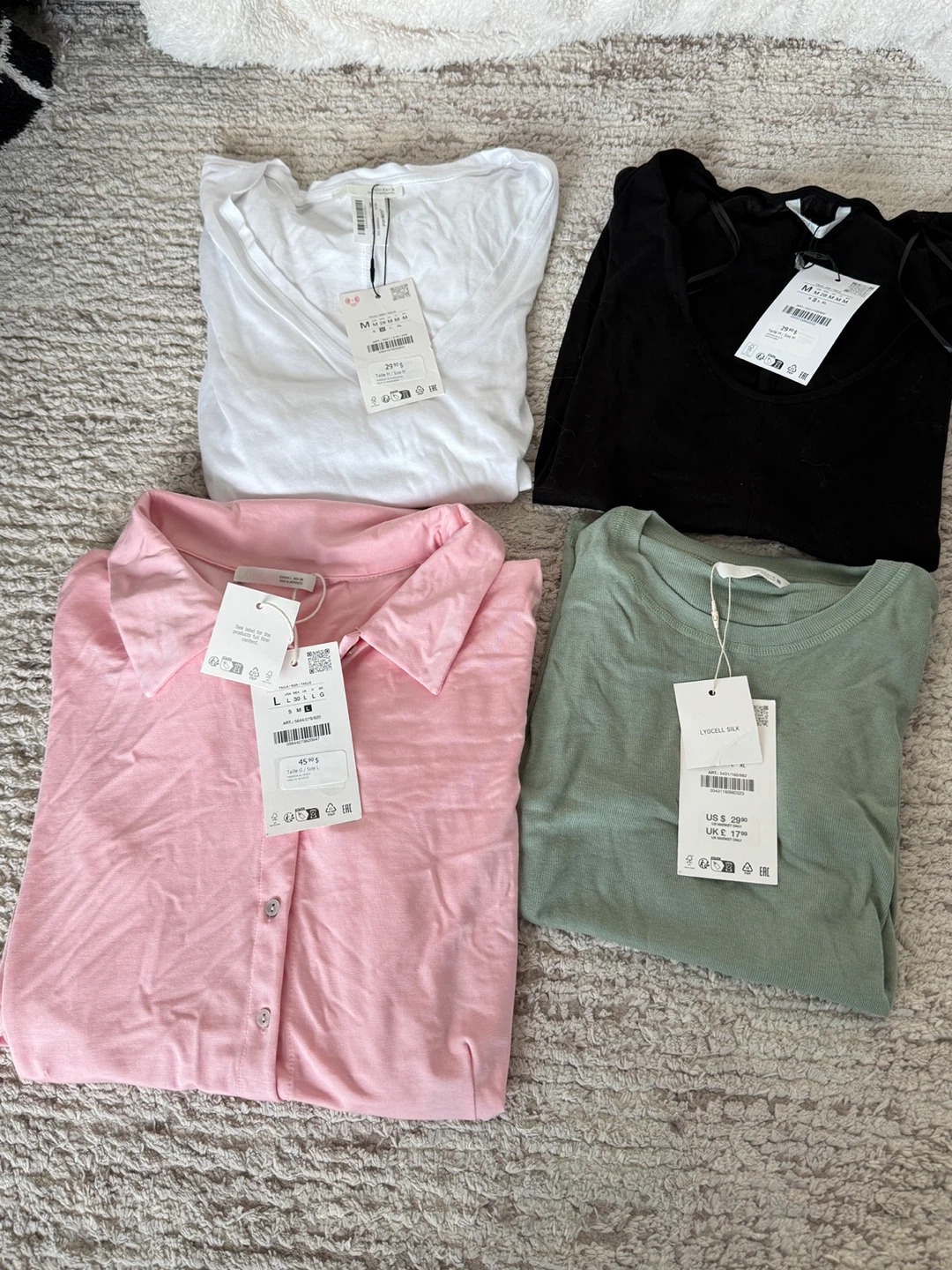 Bundle Sale: Set of 4 New Tops size M/L