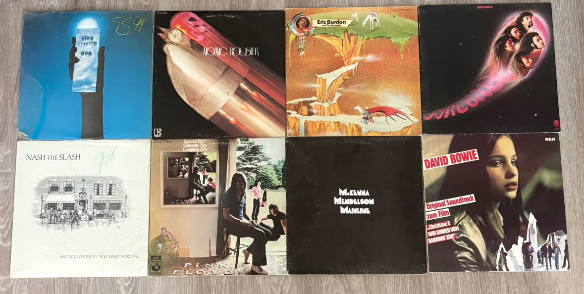 Original Canadian Vinyl Lot – 70s/80s Rock Metal Pop (VG++–NM) - photo 2