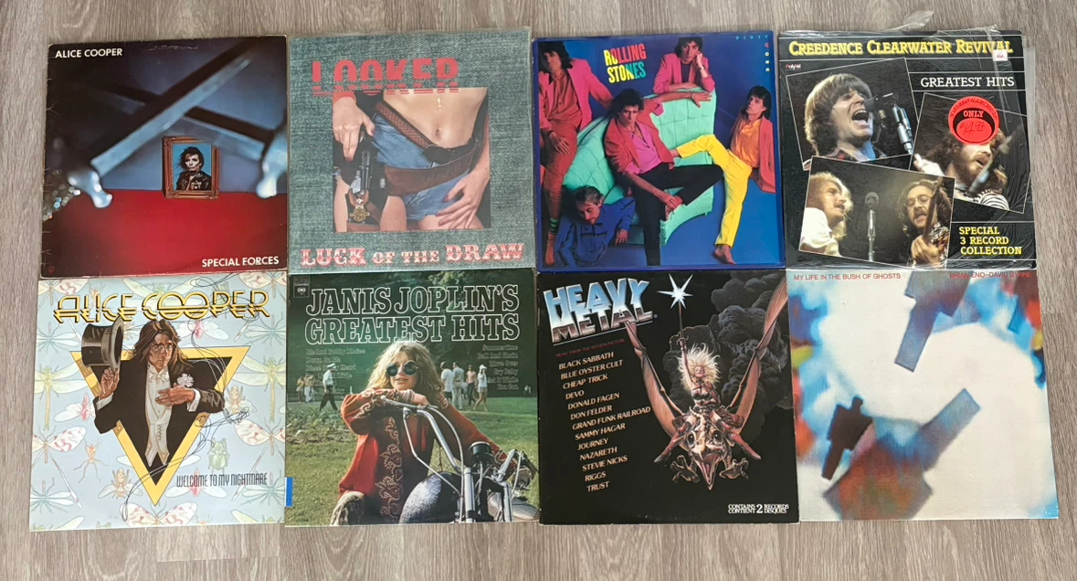 Original Canadian Vinyl Lot – 70s/80s Rock Metal Pop (VG++–NM) - photo 3