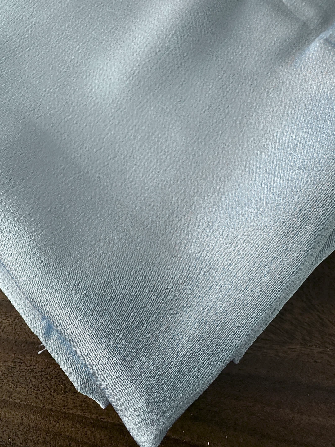 Sky Blue Silky Scarf - New - $7 - photo 2