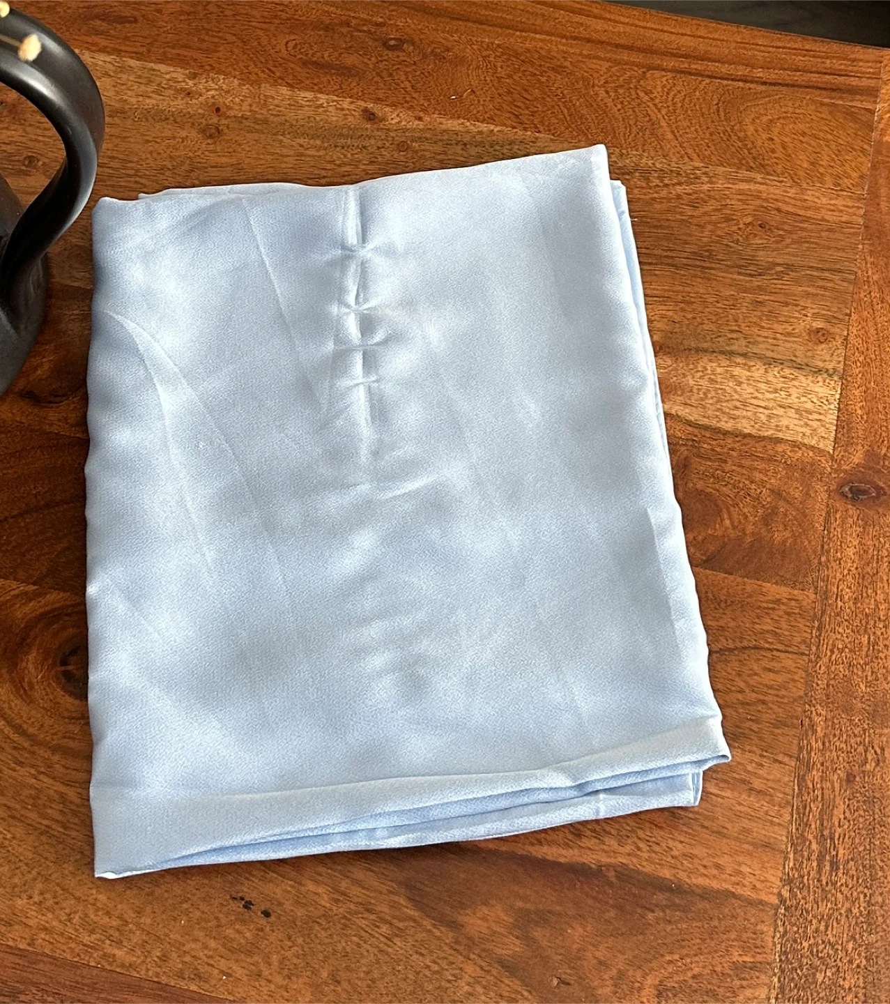 Sky Blue Silky Scarf - New - $7