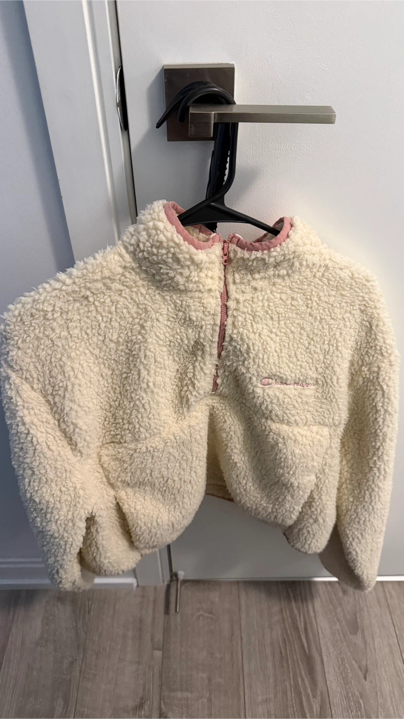 Champion Sherpa Quarter-Zip Sweater