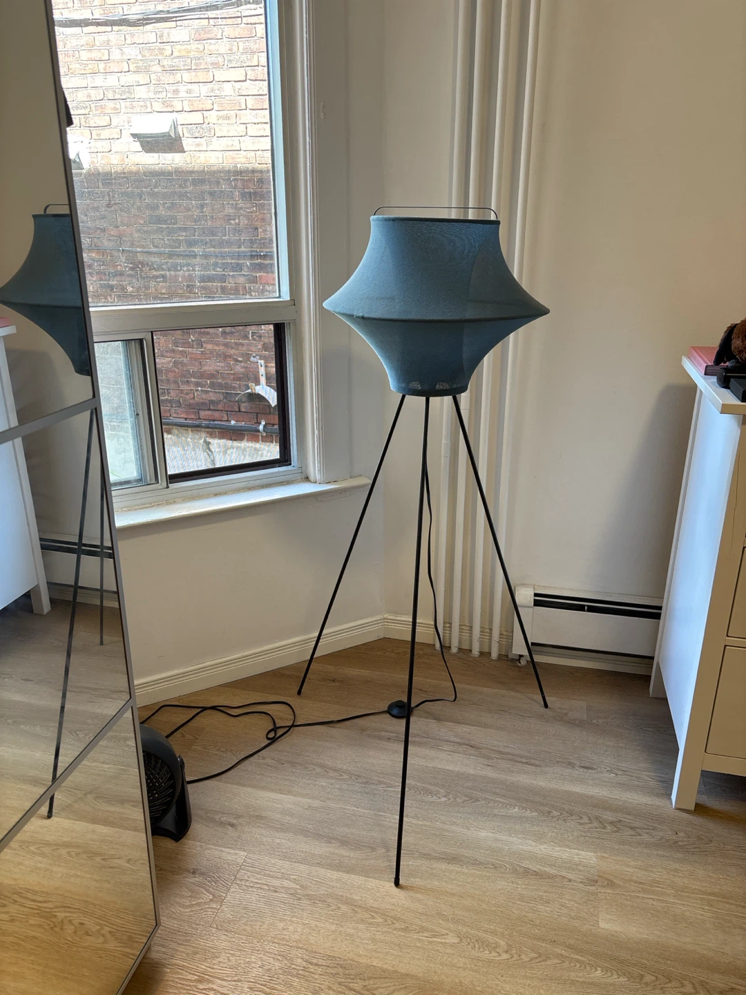 Moody Blue-Gray Floor Lamp - photo 2