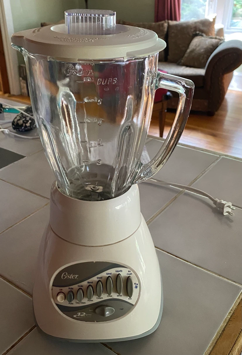 Oster 12-Speed Blender, Glass jar
