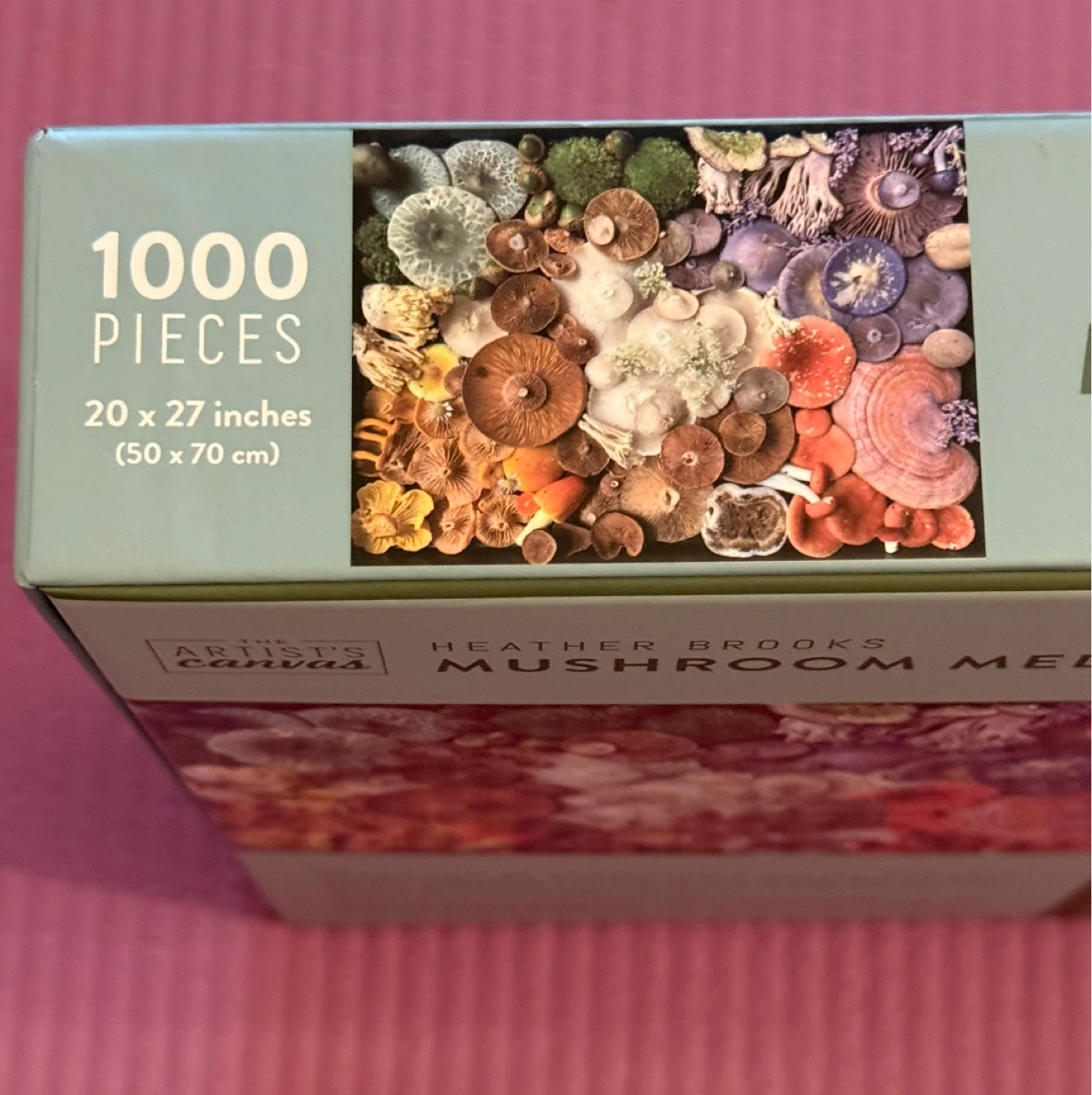 🏈Heather Brooks Mushroom Medley 1000-Piece Puzzle - photo 4