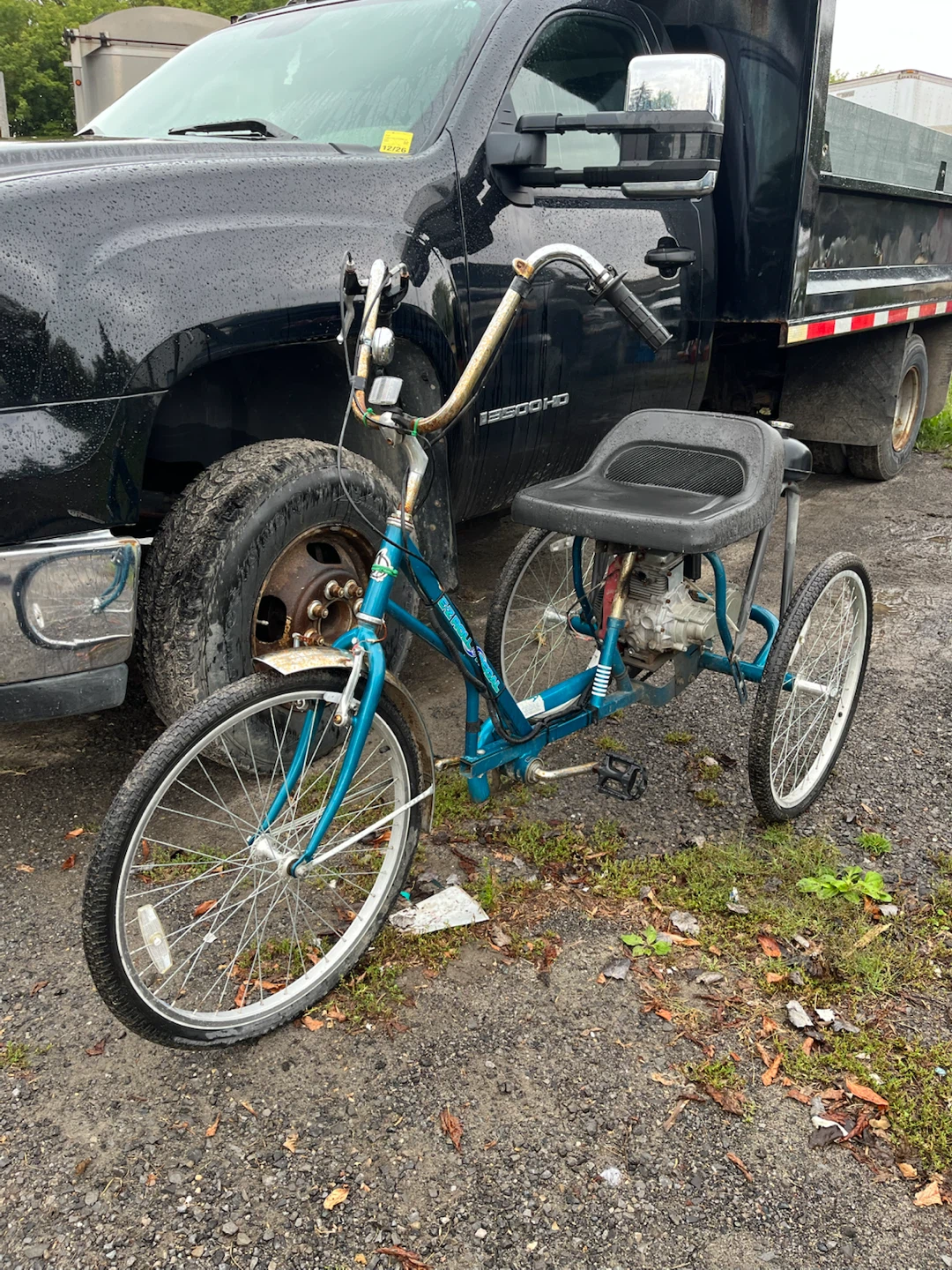 Gas Powered Tricycle