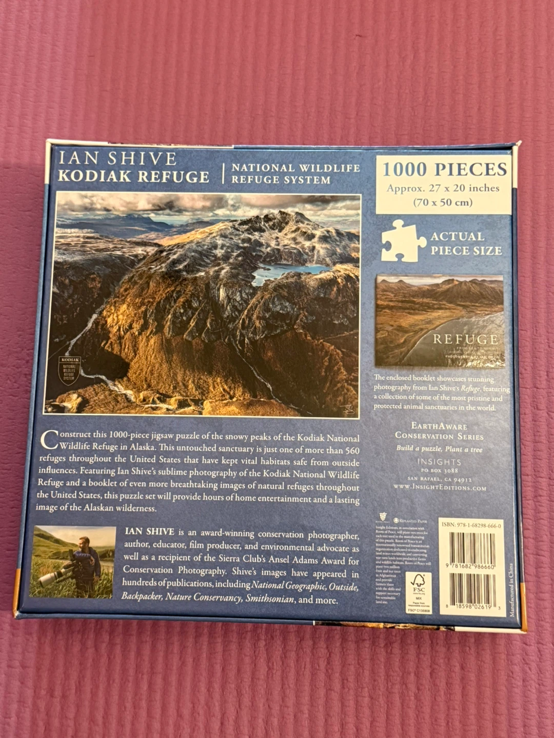 🏈Ian Shive Kodiak Refuge 1000 Piece Jigsaw Puzzle - photo 3