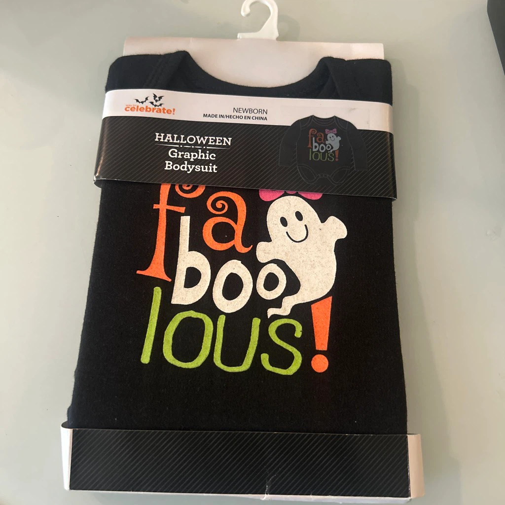Way to Celebrate Newborn Halloween 🏈 Graphic Bodysuit